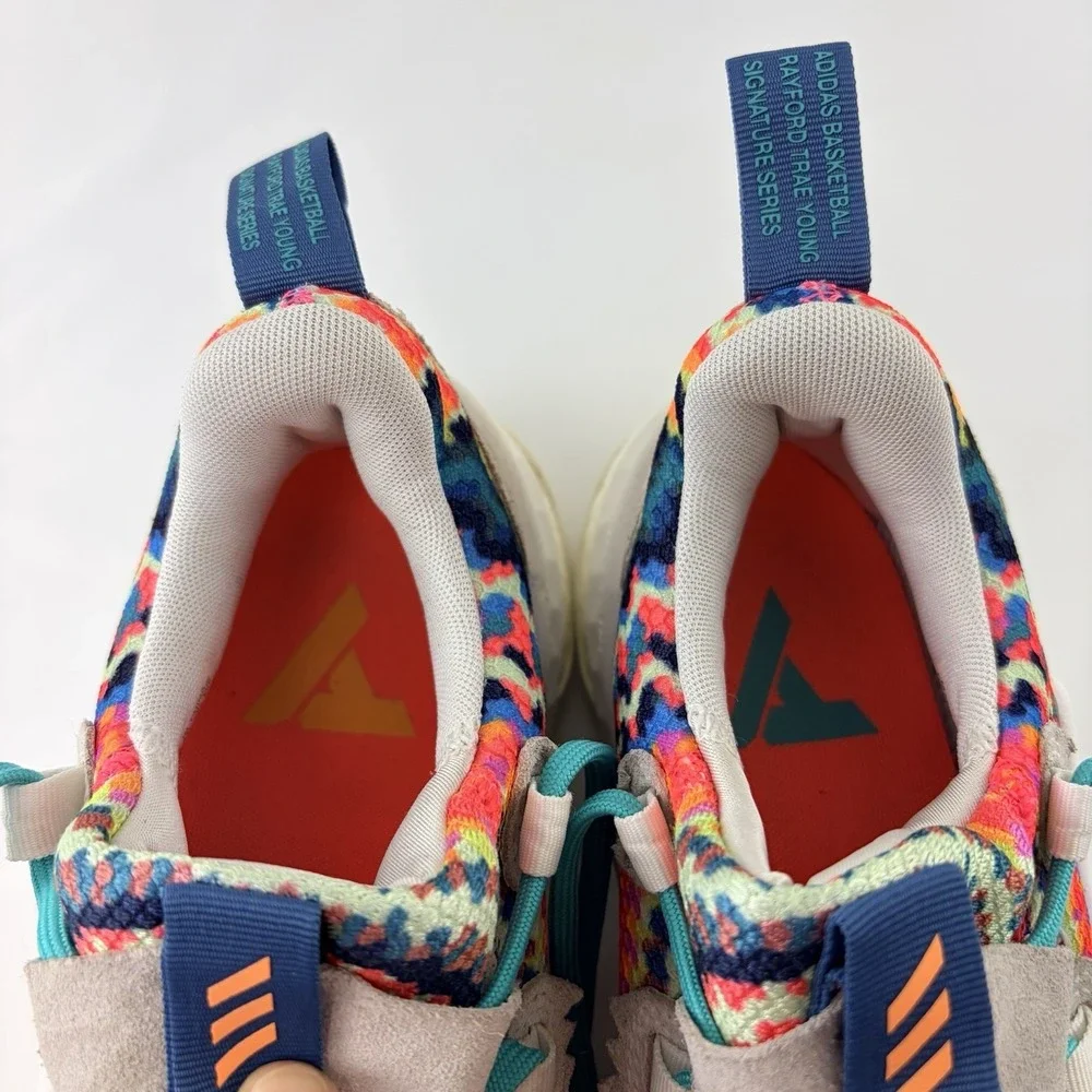 Adidas Trae Young 1 Men US 8 Multicolor Knit Basketball Shoes Sneakers